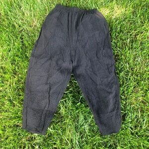 Rapz black beach lounge pants